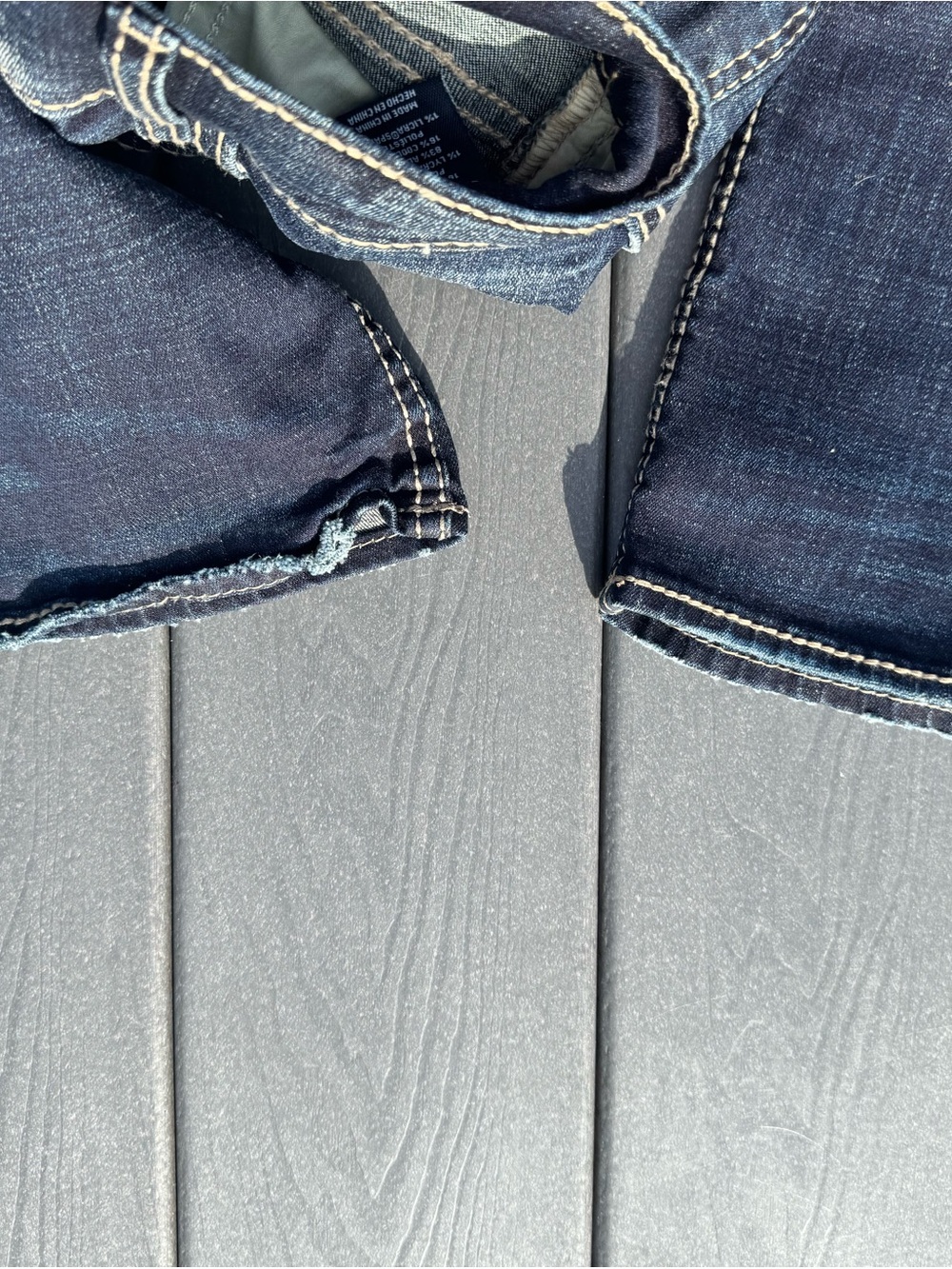 BKE Jake Men’s Straight Jeans - Dark Blue Wash - Picture 7 of 7
